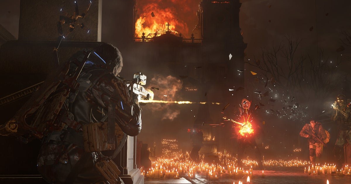 Sam Porter Bridges overlooking a vast Australian desert landscape in Death Stranding 2: On the Beach for PC