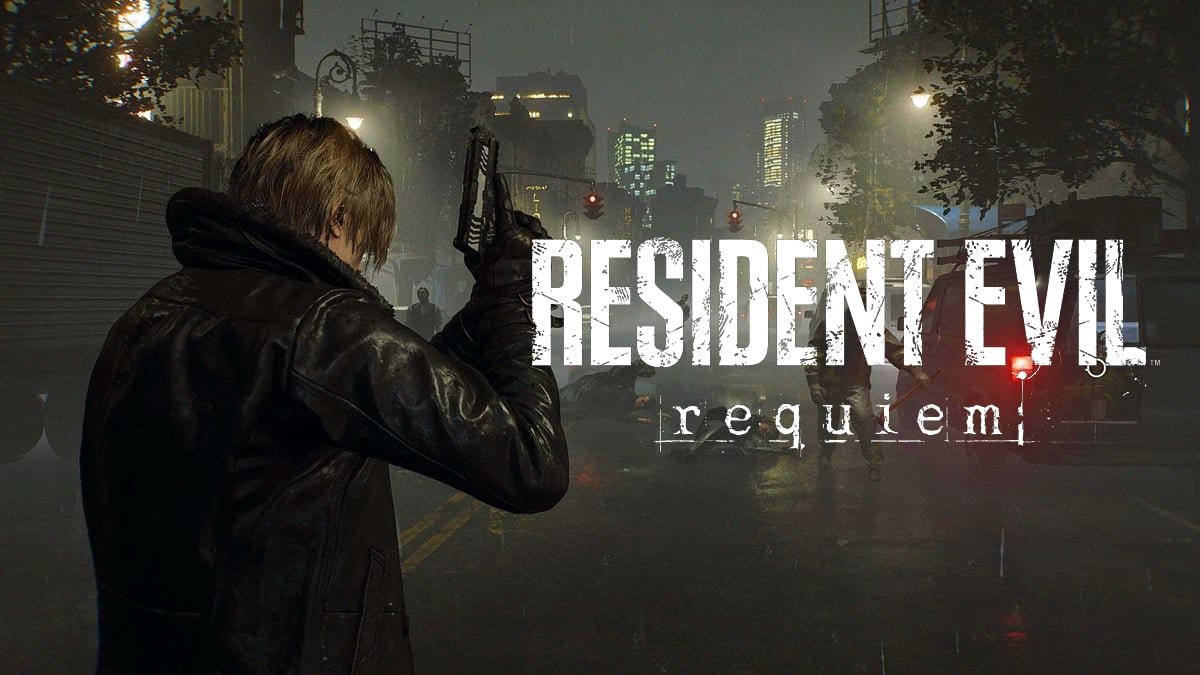 Resident Evil Requiem gameplay running on high PC settings despite a known VRAM memory allocation bug.