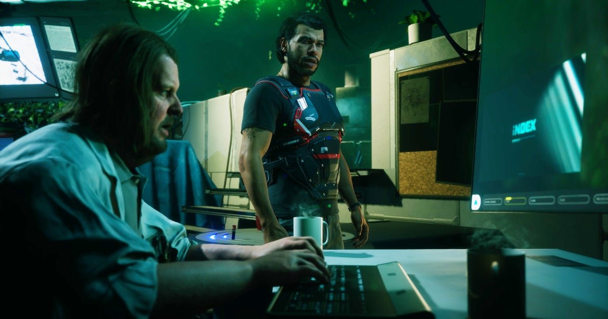 A close-up of a dimly lit high-end PC monitor displaying gaming code and tracking software overlays in a quiet studio.