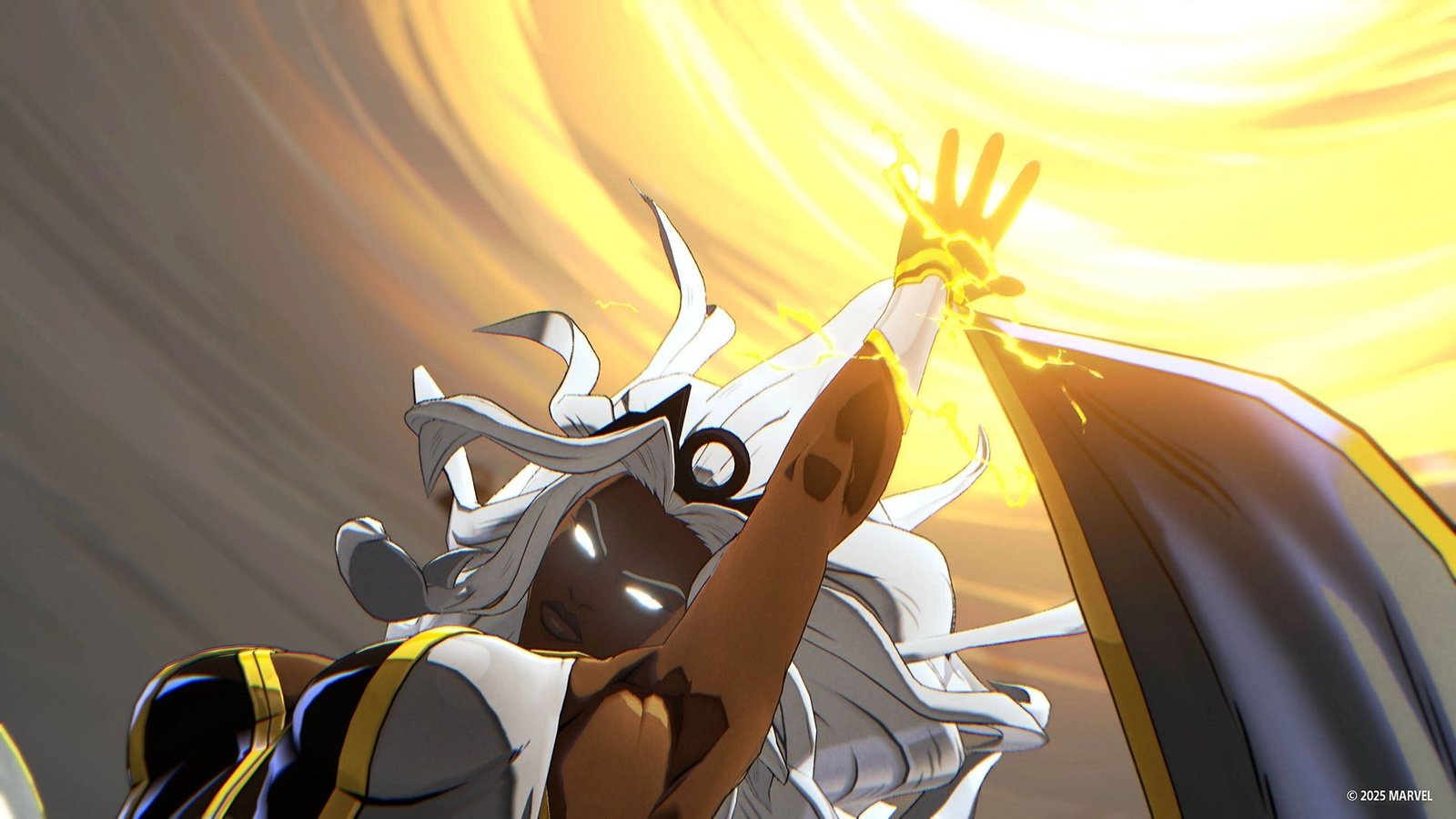 A close-up of a gamer's hands holding the Nintendo Switch 2, showcasing the vibrant 8-inch OLED display and refined Joy-Cons.