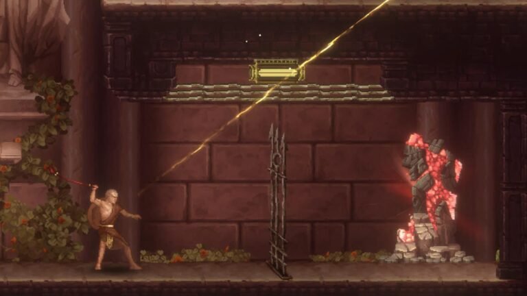 A close-up of a gamer holding the new Nintendo Switch 2 handheld in a brightly lit living room, showcasing the larger 8-inch vibrant screen.