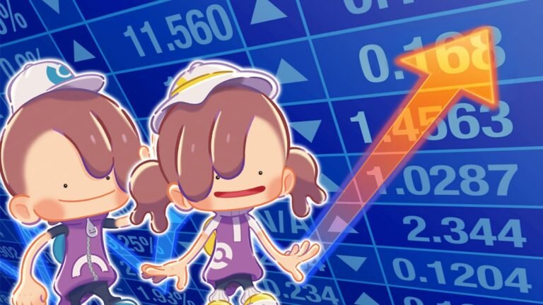 Pokemon Pokopia gameplay on Nintendo Switch 2 showing heavy rain weather cycles and frame rate stuttering issues.